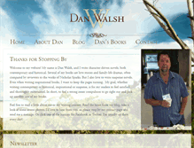 Tablet Screenshot of danwalshbooks.com